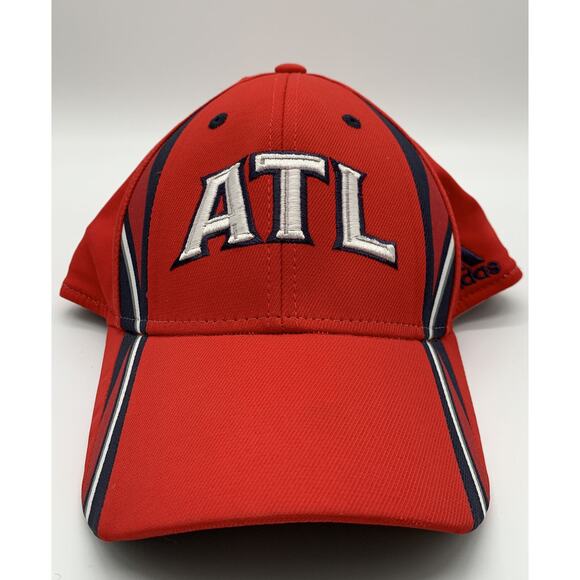 Adidas NBA ATL Hawks Fitmax 70 Cap Hat Small Medium - Picture 1 of 8